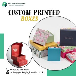 Custom Printed Packaging Boxes – Packaging Forest UK